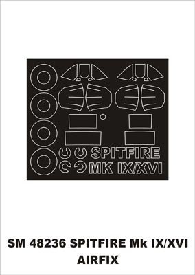 Montex SM48236 Spitfire MkIX/XVI AIRFIX