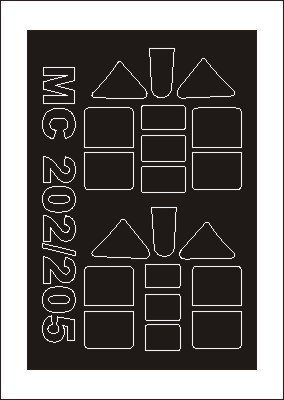 Montex SM32081 Macchi MC-202/205 PCM