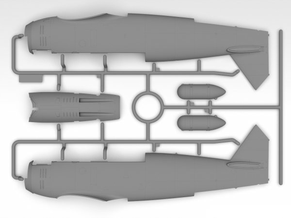 ICM 32017 Hs 123A with 3 cadets - Luftwaffe Pilot School 1/32