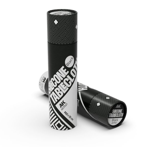AK Interactive AK9561 SILICONE TABLECLOTH BLACK