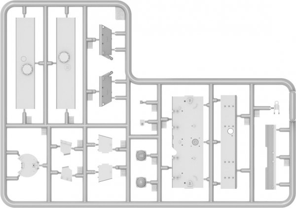Mini Art 35338 Sturmgeschutz III Ausf. G APRIL 1943 ALKETT PROD. INTERIOR KIT 1/35
