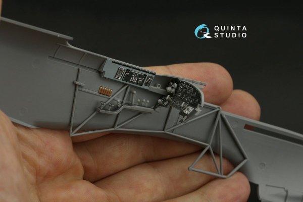 Quinta Studio QD32159 Yak-9 T/K 3D-Printed &amp; coloured Interior on decal paper (ICM) 1/32