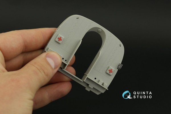 Quinta Studio QD35065 Mi-8MT 3D-Printed &amp; coloured Interior on decal paper (Trumpeter) 1/35