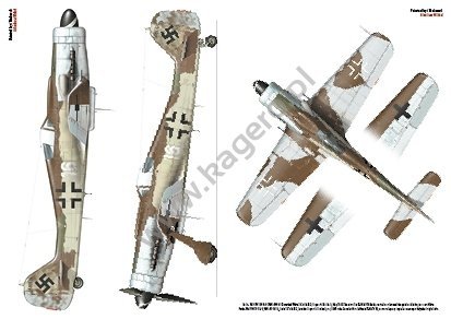 Kagero 7026 Focke-Wulf Fw 190 D. D-9/D-11/D-13/D-15 models EN/PL