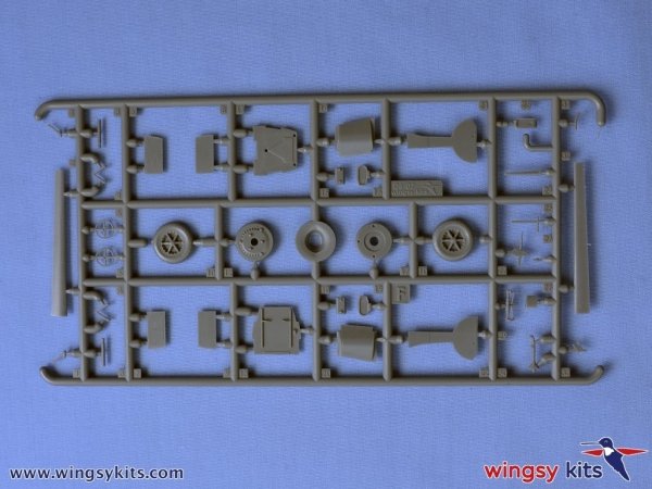Wingsy Kits D5-07 German WWII Fighter MESSERSCHMITT Bf 109 E-1 1/48