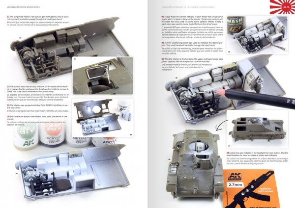 AK Interactive AK549 JAPANESE ARMOR IN WORLD WAR II