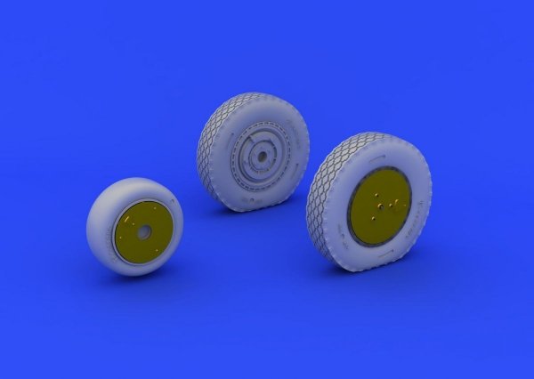 Eduard 648203 P-39 wheels late 1/48 (EDUARD)