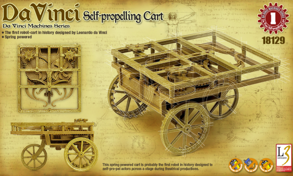 Academy 18129 da Vinci Self-Propelling Cart