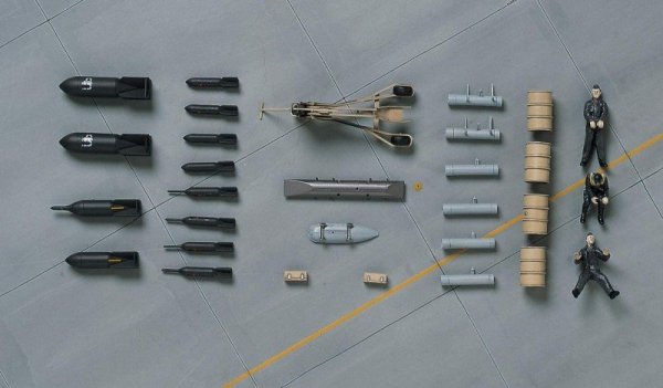 Hasegawa X48-9 Luftwaffe Pilot figures and Equipment W.W.II (1:48)