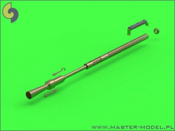 Master GM-35-010 KPV - Russian 14,5mm heavy machine gun - round cooling holes - used on ZPU-1/2/4 anti-aircraft systems (1pc) (1:35)