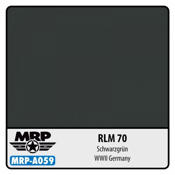 Mr. Paint MRP-A059 RLM 70 Schwarzgrun - aqua colors - 17ml