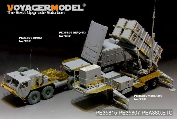 Voyager Model PE35807 Modern U.S. MIM-104 Patriot SAM System Basic (For TRUMPETER 01022) 1/35