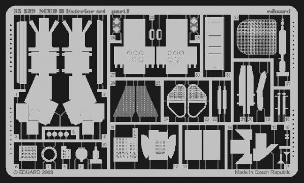 Eduard 35539 SCUD B exterior 1/35 Dragon