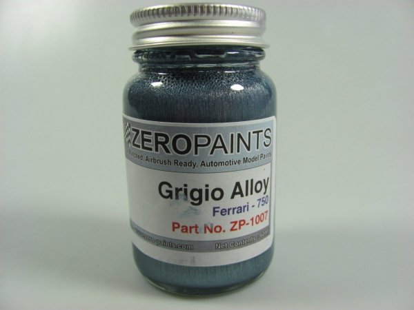 Zero Paints ZP-1007-750 Grigio Alloy for Ferrari 60ml