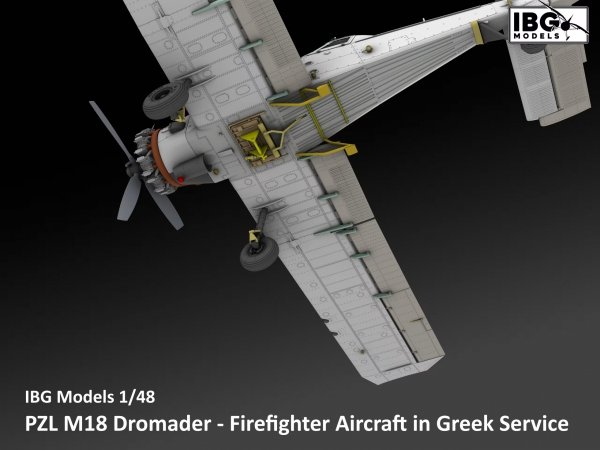 IBG 48004 PZL M18 Dromader - Firefighter Aircraft in Greek Service 1/48