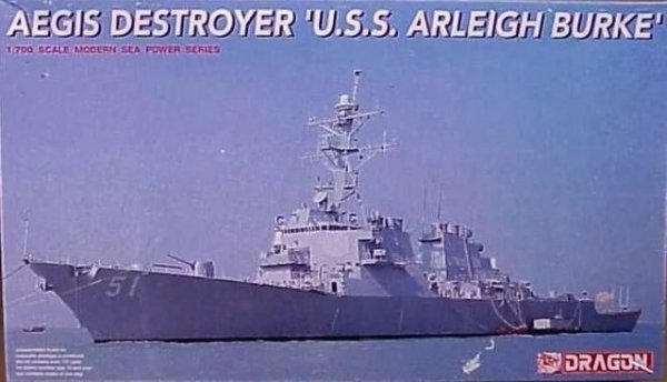 Dragon 7029 USS Arleigh Burke AEGIS Destroyer 1/700