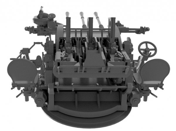 Pit-Road G47 IJN Type 96 25mm Triple AA Gun 1/35