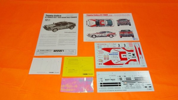 Beemax 24006 Toyota Celica GT-FOUR (ST165) 1990 SAFARI RALLY VERSION (1:24)