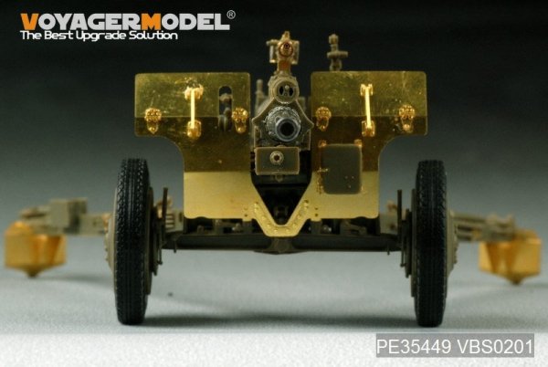 Voyager Model PE35449 WWII US 3inch M5 ATG/w M1 or 105mm Howitzer M2A1Carriage 2in1 For AFV CLUB 35S64 and 35160 1/35