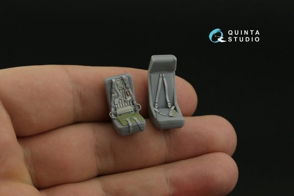 Quinta Studio QD48356 Mi-24D 3D-Printed &amp; coloured Interior on decal paper (Trumpeter) 1/48