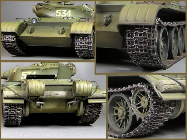 MiniArt 37046 T-54 OMSH INDIVIDUAL TRACK LINKS SET.EARLY TYPE (1:35)