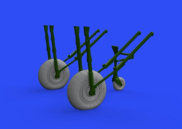 Eduard 648543 He 111 wheels late 1/48 ICM