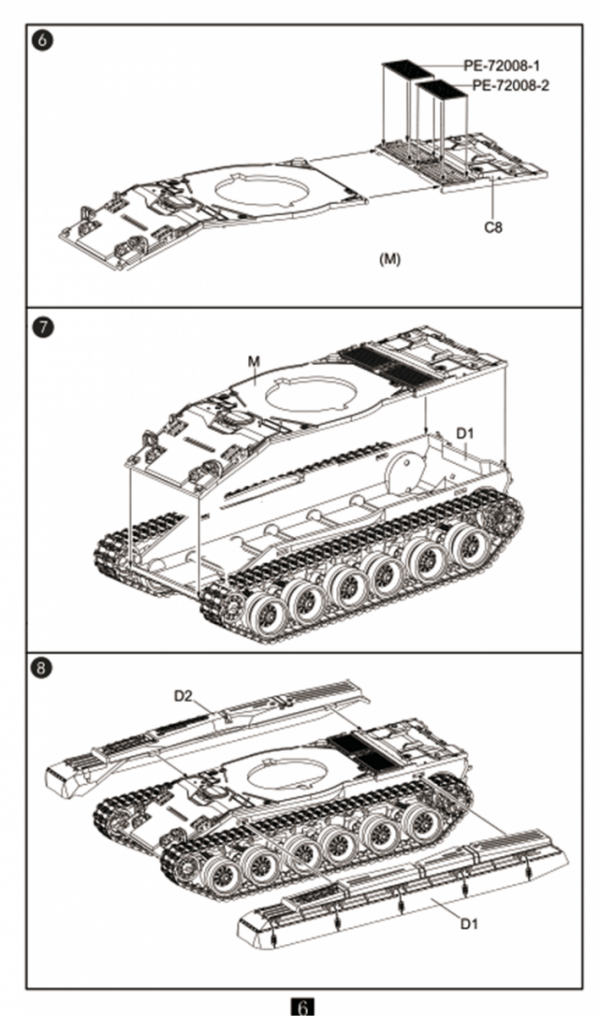 Modelcollect UA72193 Soviet T-80 Main Battle Tank 1970S-1990S N in1 1/72