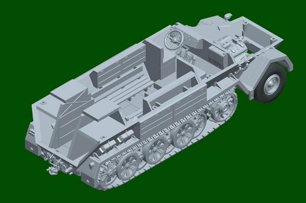 Trumpeter 07404 Sd.Kfz.8 Gepanzerter Zugkraftwagen 12t 1/72