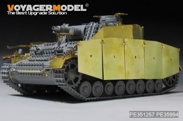 Voyager Model PE351257 WWII German Pz.Kpfw.IV Ausf.F1 LateProduction Basic For DRAGON 6957 1/35