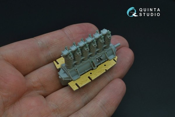 Quinta Studio QD32085 Albatros D.V 3D-Printed &amp; coloured Interior on decal paper (Wingnut Wings) 1/32