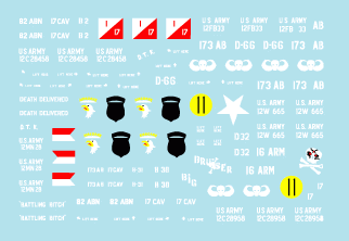 Star Decals 35-931 US Paras in Vietnam 1/35