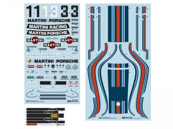 Tamiya 12057 Porsche 935 Martini 1/12