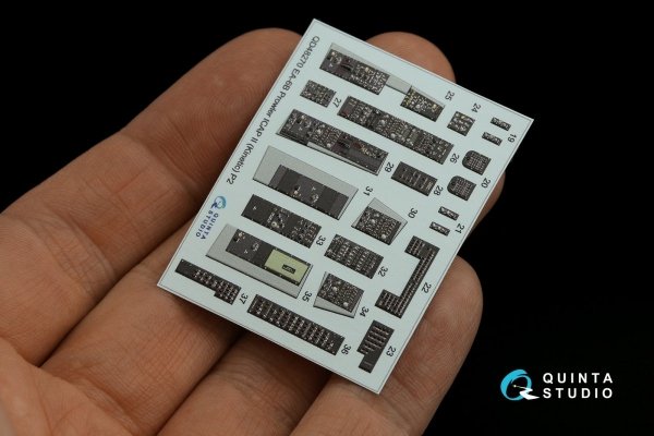 Quinta Studio QDS-48270 EA-6B Prowler (ICAP II) 3D-Printed &amp; coloured Interior on decal paper (Kinetic) (Small version) 1/48