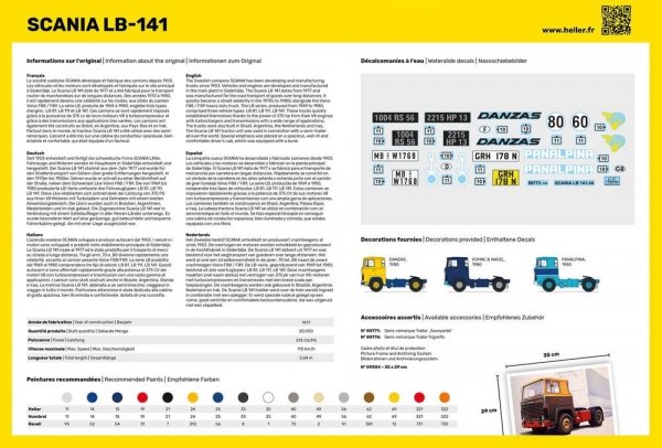 Heller 56773 Starter Kit -  Truck LB-141 1/24
