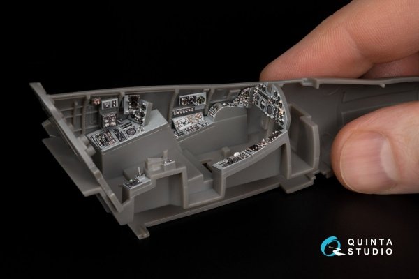 Quinta Studio QD48348 Buccaneer S.2C/D 3D-Printed &amp; coloured Interior on decal paper (Airfix) 1/48