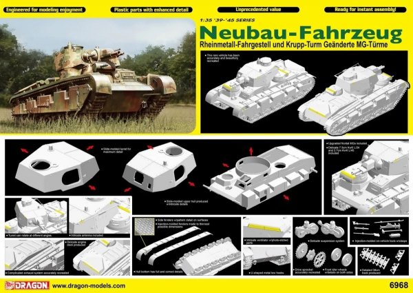 Dragon 6968 Neubau-Fahrzeug Nr.2 1/35