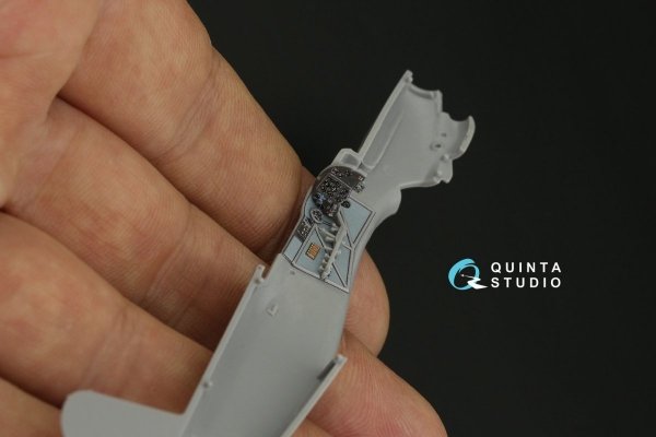 Quinta Studio QD72084 Yak-1B 3D-Printed &amp; coloured Interior on decal paper (Arma Hobby) 1/72