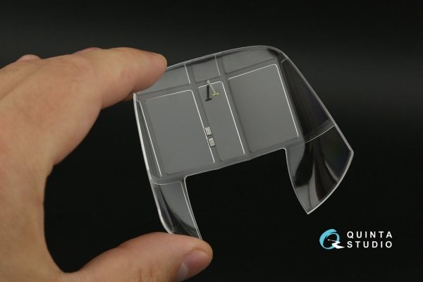 Quinta Studio QDS-35100 CH-54A 3D-Printed &amp; coloured Interior on decal paper (ICM) (Small version) 1/35