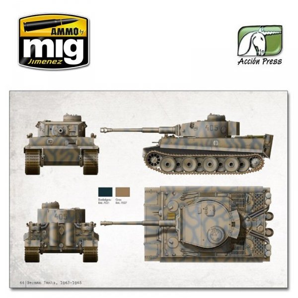 AMMO of Mig Jimenez EURO0017 PANZER ACES - PROFILES VOL. 2 (English)