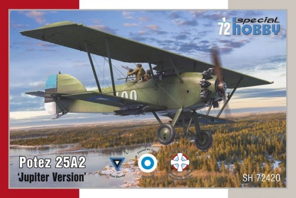 Special Hobby 72420 Potez 25A2 &quot;Jupiter Version&quot; 1/72