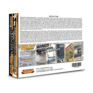 Lifecolor LP06 Liquid pigments Set Wings and fuselages 6x22ml