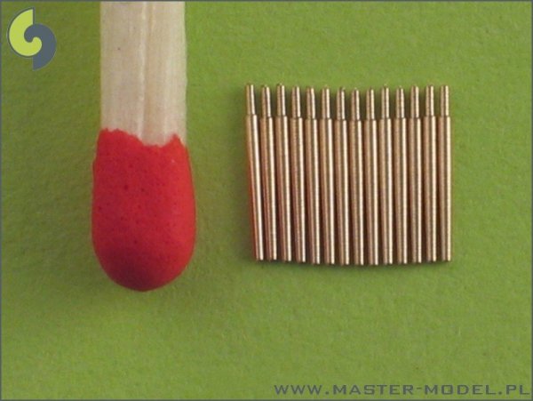 Master SM-700-017 USN 5in/25 (12.7 mm) barrels (14pcs) - many USN battleship and cruiser classes in 1920s to 1940s
