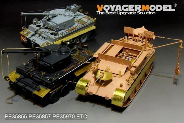 Voyager Model PE35970 WWII German Bergepanther Ausf.A (Late type,Panther G tool holders) Basic For MENG SS-015 1/35