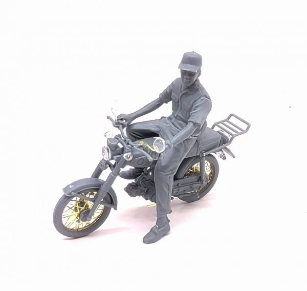 Gecko Models 35GM0127 60’~70's Southern Vietnamese &amp; Japanese SS50E Motorbike Set 1/35