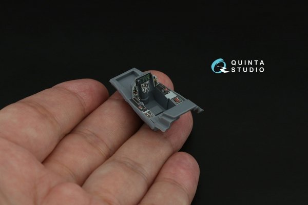 Quinta Studio QD72192 F-35C Lighting II 3D-Printed &amp; coloured Interior on decal paper (Italeri) 1/72