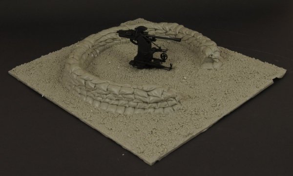 Panzer Art RE35-299 North Africa medium AA artillery stand 1/35