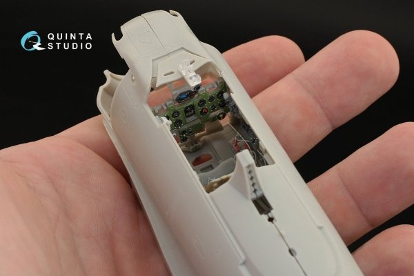 Quinta Studio QD32026 A6M5 (Mitsubishi prod.) 3D-Printed &amp; coloured Interior on decal paper (for Tamiya kit) 1/32
