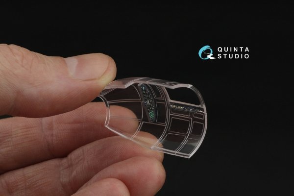 Quinta Studio QD72081 He 111 P/H 3D-Printed &amp; coloured Interior on decal paper (Hasegawa) 1/72