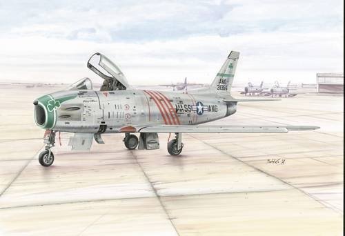 Special Hobby 72167 F-86H Sabre Hog ANG (1:72)