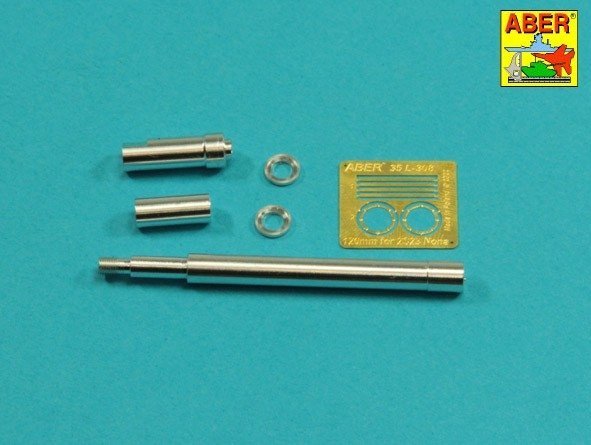 Aber 35L-308 Lufa 120mm 2A60 do rosyjskiego moździerza 2S23 Nona 1/35